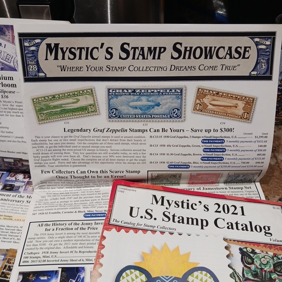 Mystic Stamp Co. 4pc 2020-2021 U.S. Stamp Catalogs Lot - Picture 4 of 5